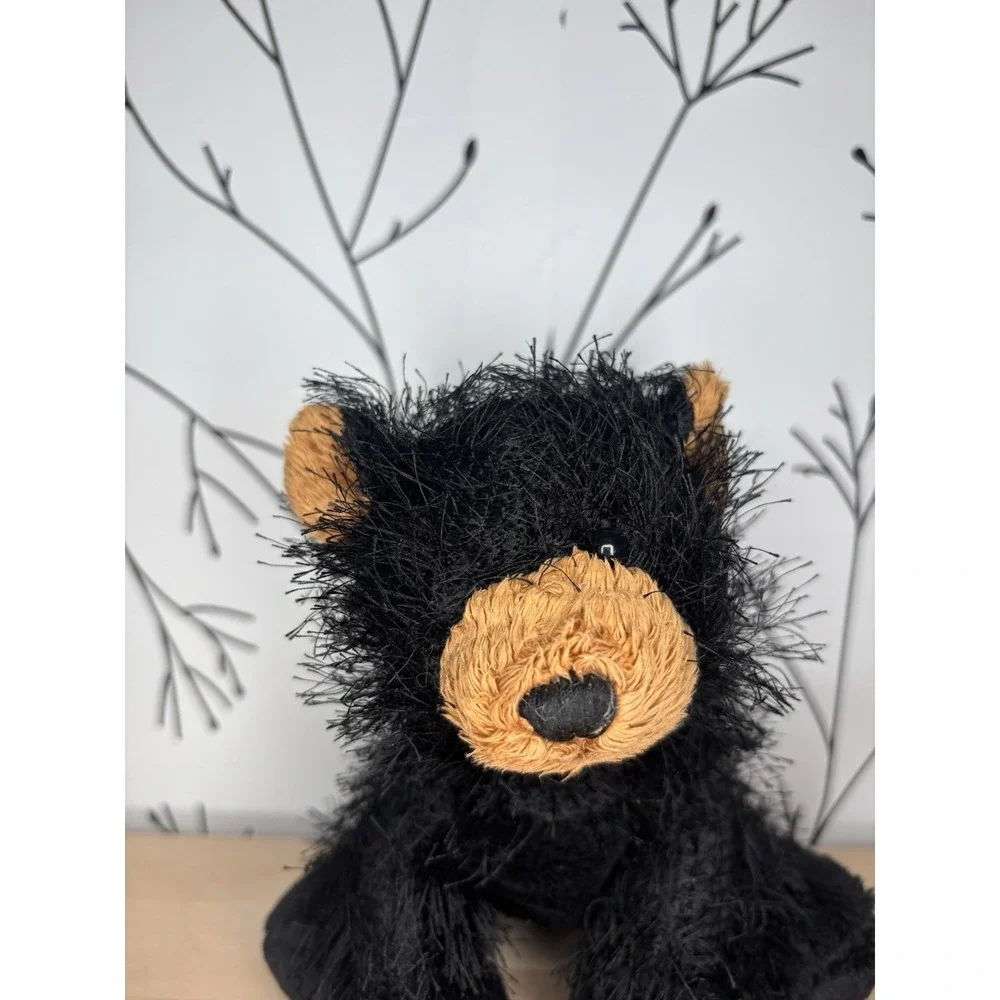 GANZ Webkinz Retired Black Bear Plush Stuffed Animal 2009 HM004